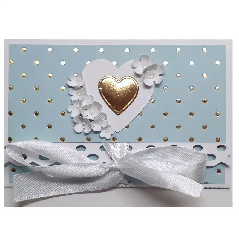 پاکت هدیه مدل پاکت سکه مدل قلب 3عددی