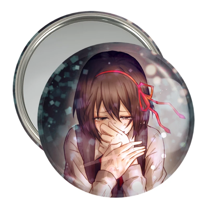 آینه جیبی خندالو مدل میتسویا میامیزو انیمه یورنیم Your Name  کد 16263