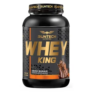 پودر وی کینگ با طعم شکلات رانتک - 900 گرم