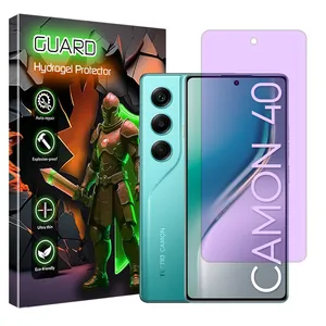 Guard Hydrogel model anti purple screen protector suitable for Tecno Camon 40 mobile phone