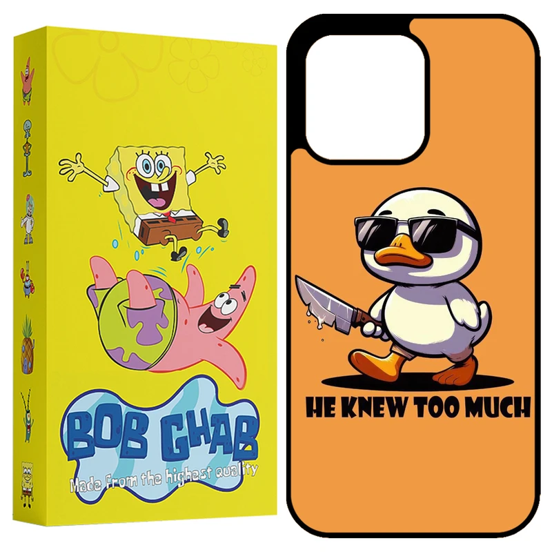 کاور باب قاب طرح اردک مدل BCP14PM مناسب برای گوشی موبایل اپل iPhone 14 Pro Max