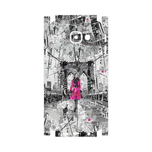 MAHOOT Collage of Catwalk Bridge-FullSkin Cover Sticker for Samsung Galaxy A3 2016