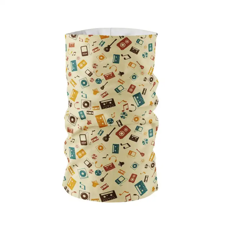 دستمال سر و گردن هاماگراف مدل موسیقی