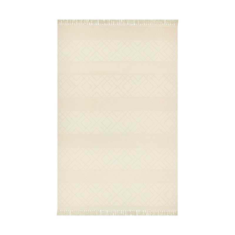 گلیم ماشینی مدل راگینو طرح مهتاب کد 1-106 