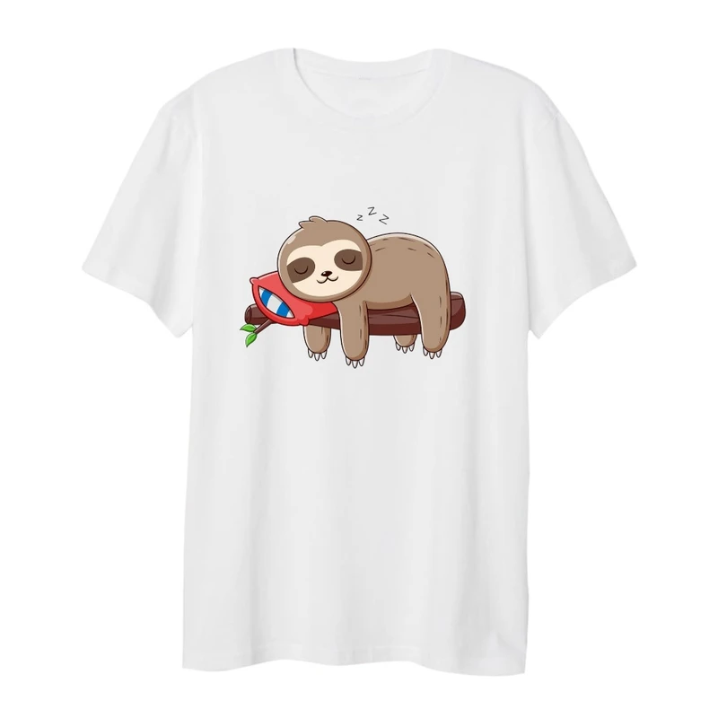 تی شرت لانگ آستین کوتاه زنانه مدل کوالا خوابیده