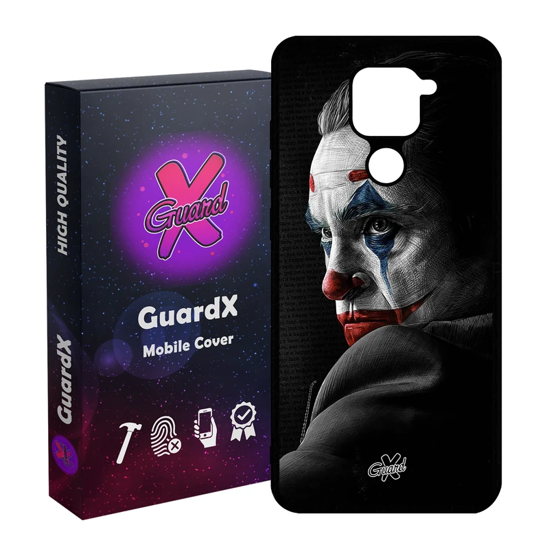 کاور گارد ایکس طرح Joker مدل Glass10103 مناسب برای گوشی موبایل شیائومی Redmi Note 9