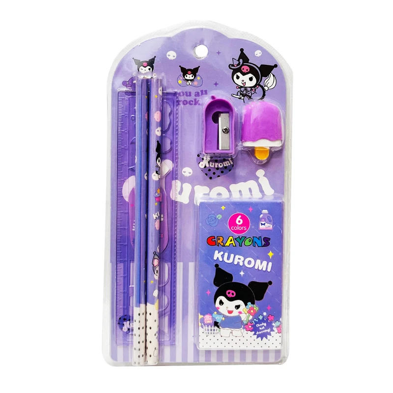 بسته لوازم تحریر مدل کورومی کد 41 مجموعه 11 عددی