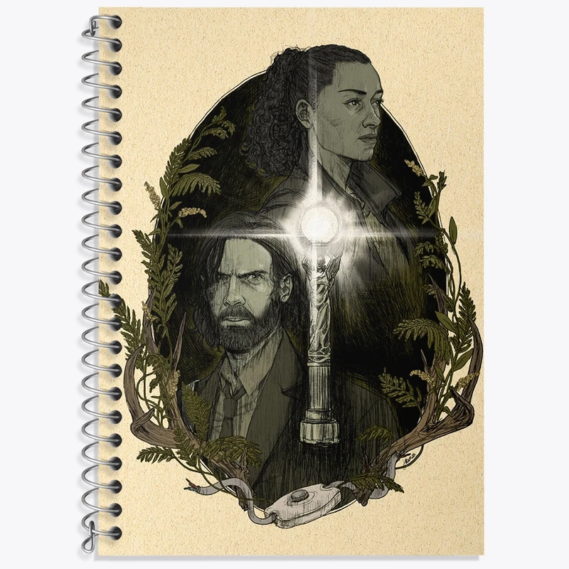 دفتر لغت 50 برگ خندالو طرح بازی آلن ویک (Alan Wake) کد 31311