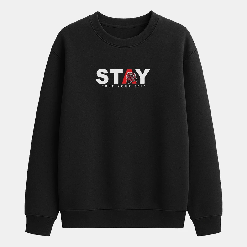 سویشرت مردانه باهرپوش شرق مدل ساده z562