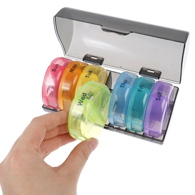 جعبه نگهدارنده دارو مدل Rainbow جعبه نگهدارنده دارو مدل Rainbow