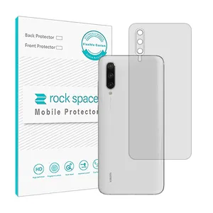 Transparent Rockspace HyGEL model phone back protector suitable for Xiaomi Mi 9 Lite mobile phone