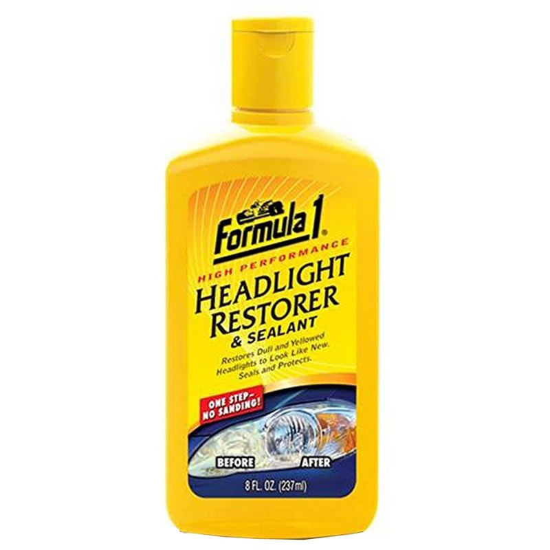 محلول پاک کننده چراغ های خودرو فرمول وان مدل Headlight Restorer 686171 - حجم 237 میلی لیتر