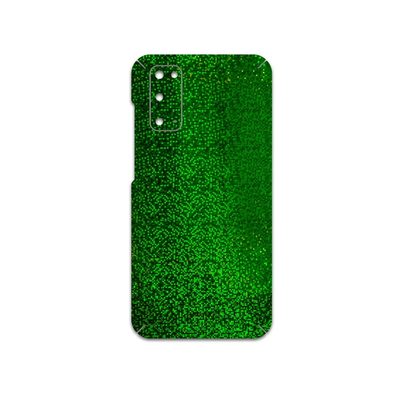 برچسب پوششی ماهوت مدل Green-Holographic مناسب برای گوشی موبایل سامسونگ Galaxy S20