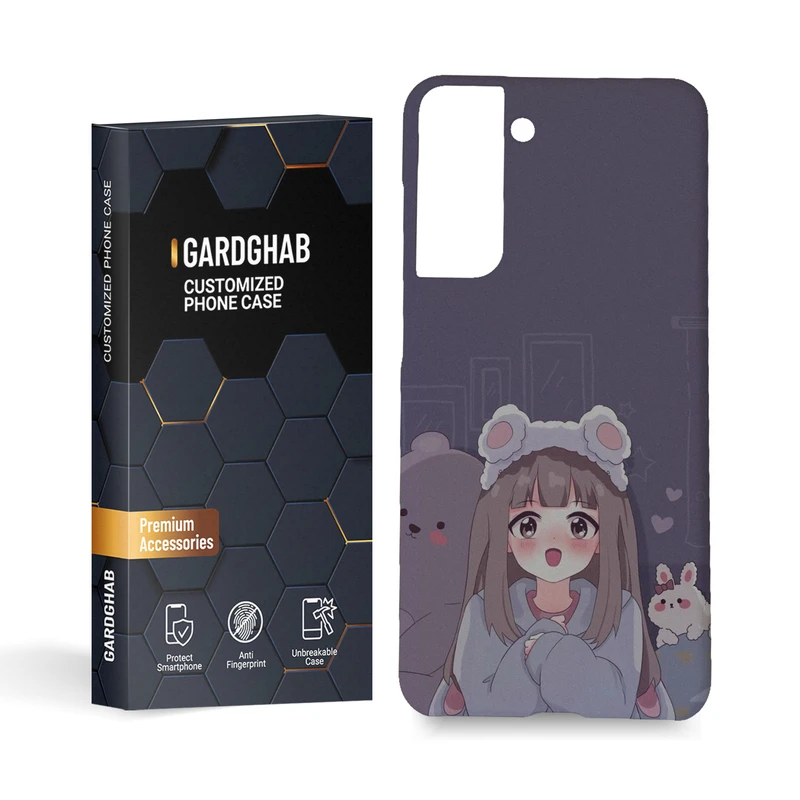  کاور گارد قاب مدل دخترانه مناسب برای گوشی موبایل سامسونگ Galaxy S21 FE