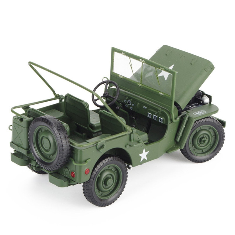 ماکت ماشین کا دی دبلیو مدل جیب ویلیز جنگی