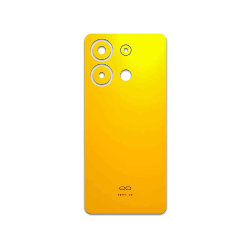 برچسب پوششی ماهوت مدل Matte-Deep-Mustard مناسب برای گوشی موبایل شیائومی Redmi Note 13 4G