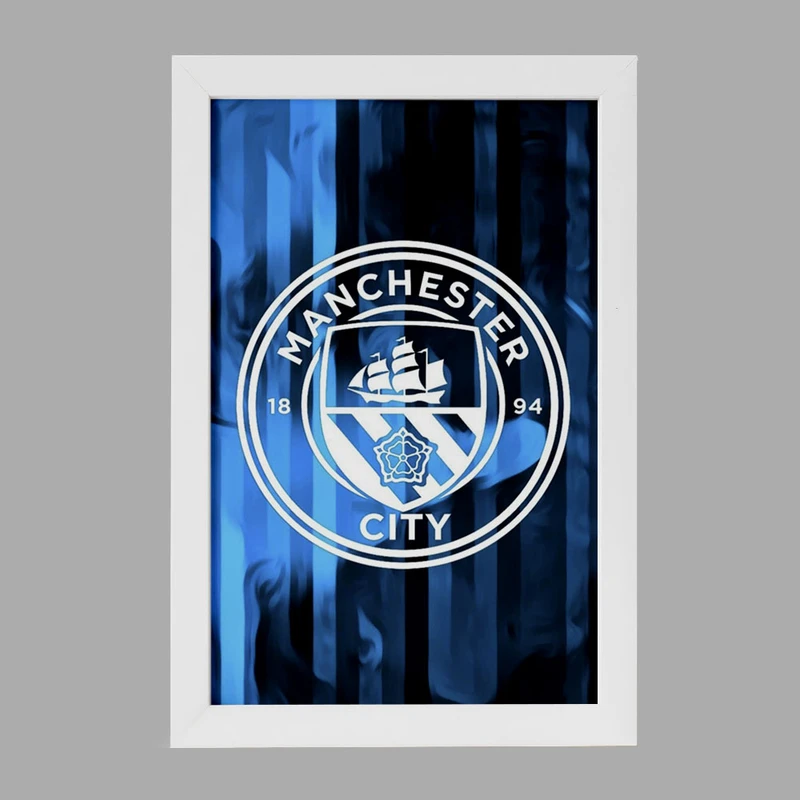 تابلو خندالو مدل باشگاه منچستر سیتی کد 26772