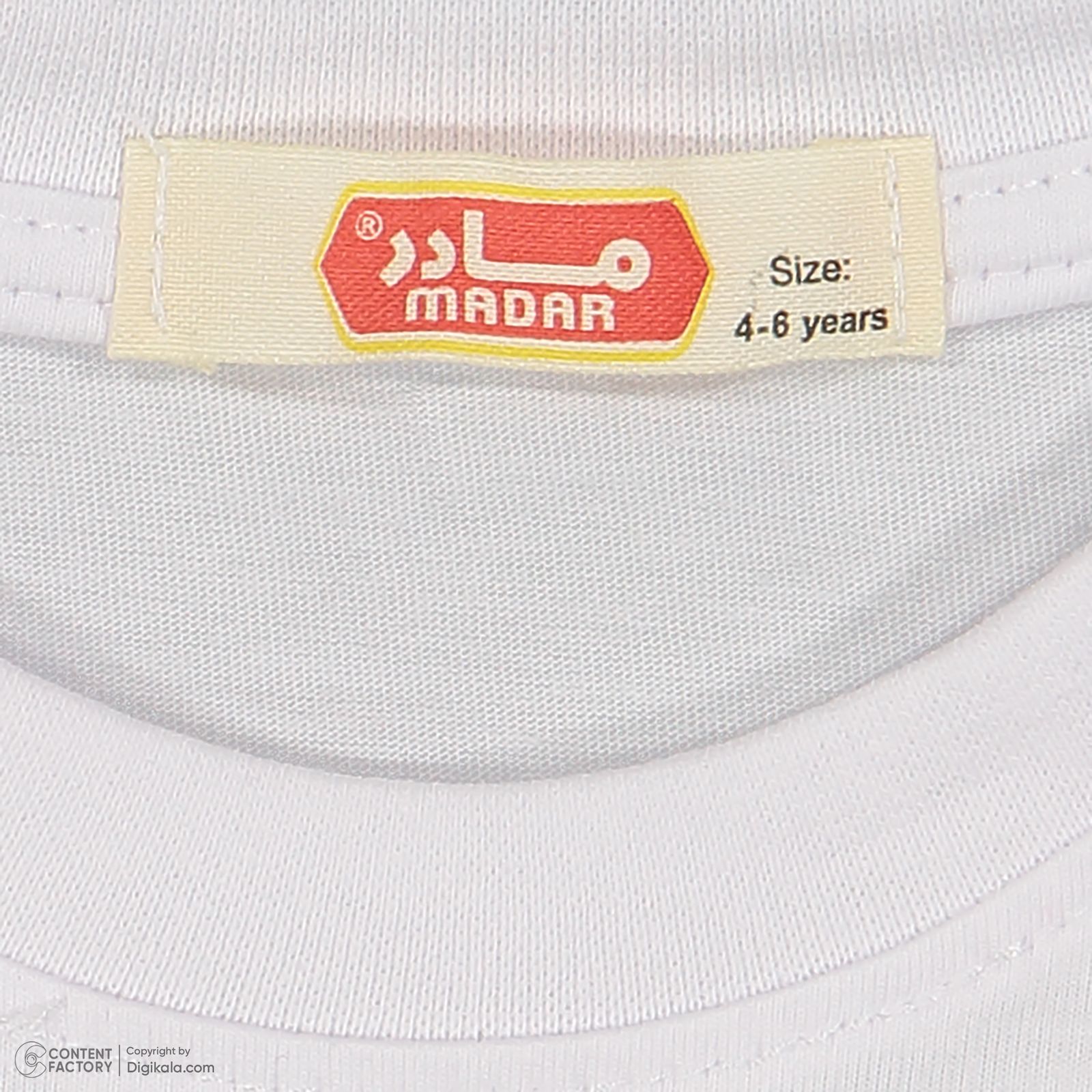 ست تی شرت و شلوارک دخترانه مادر مدل Pindo رنگ یاسی -  - 9