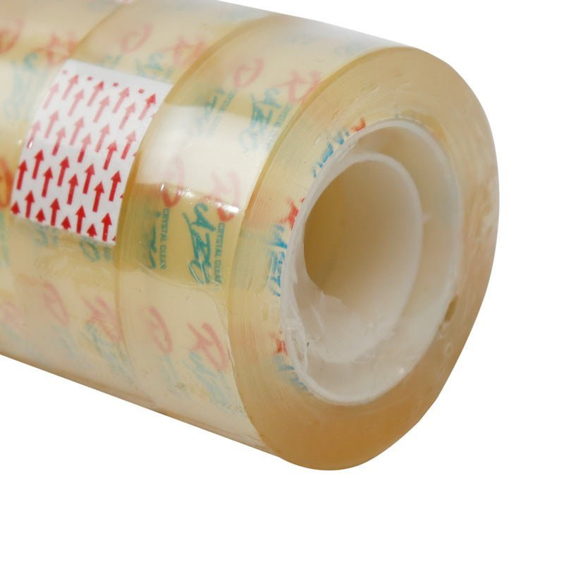 چسب نواری رابو مدل CRISTAL CLEAR عرض 1.8 سانتی متر بسته 3 عددی