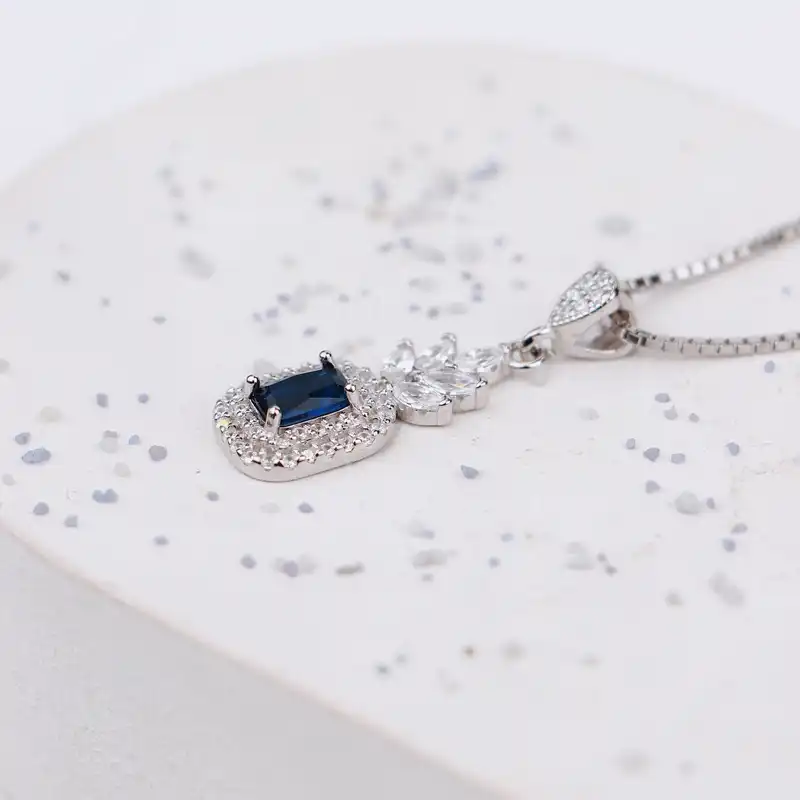 نیم ست نقره زنانه جی تی ای مدل جی نایس 73