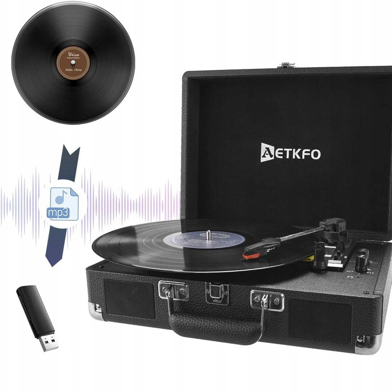 پخش کننده خانگی مدل گرامافون چمدانی کد c210