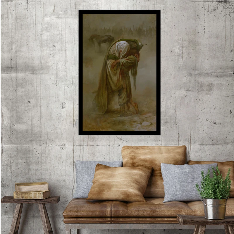 تابلو بکلیت طرح مذهبی روز عاشورا مدل B-bu1610