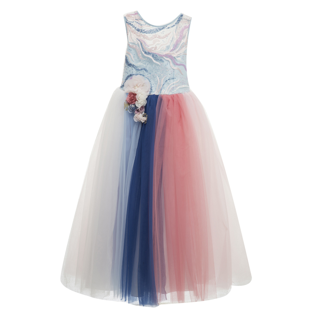 پیراهن دخترانه مدل Princess Style کد 389