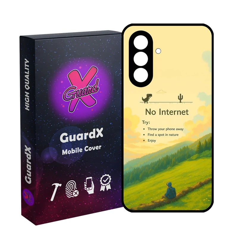 کاور گارد ایکس طرح بدون اینترنت مدل 10904 مناسب برای گوشی موبایل سامسونگ Galaxy A36 / A36 5G