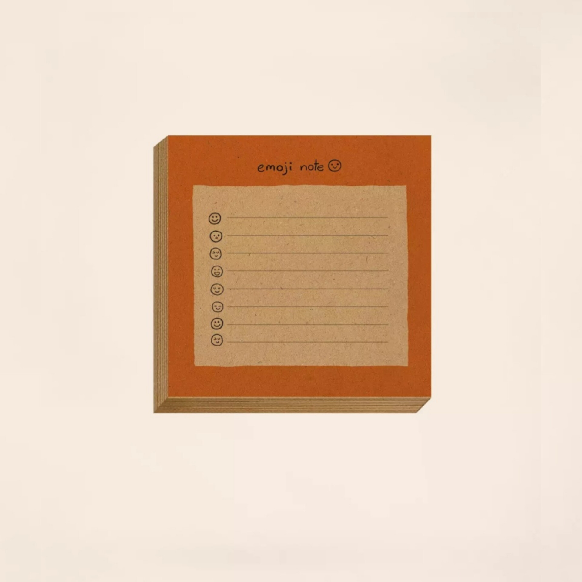 کاغذ یادداشت مریخ مدل Emoji note  1029