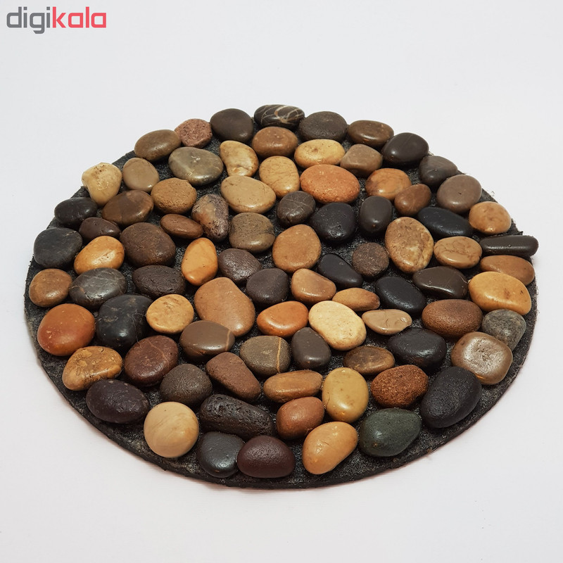 زیر قابلمه ای و زیربشقابی سنگی مدل stone