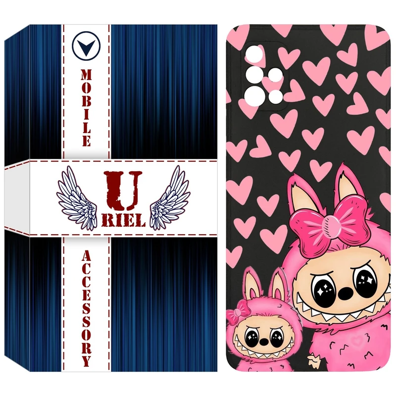 کاور یوریل مدل KSH کد 105 طرح عروسک لبوبو مناسب برای گوشی موبایل سامسونگ Galaxy A51