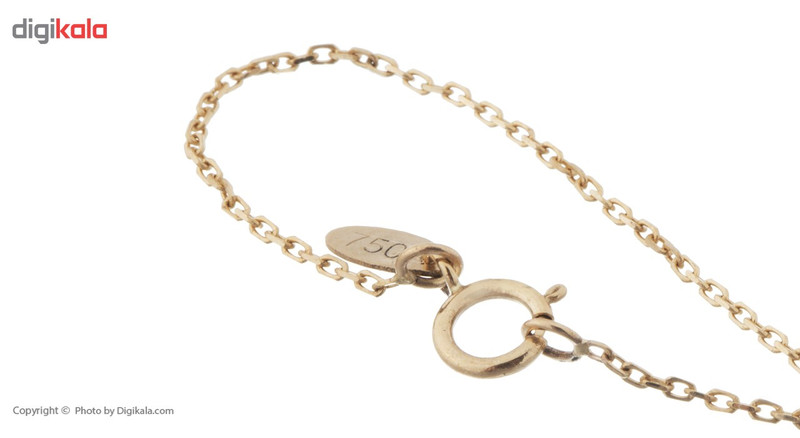 آویز ساعت طلای 18 عیار زنانه ماهک مدل MW0214