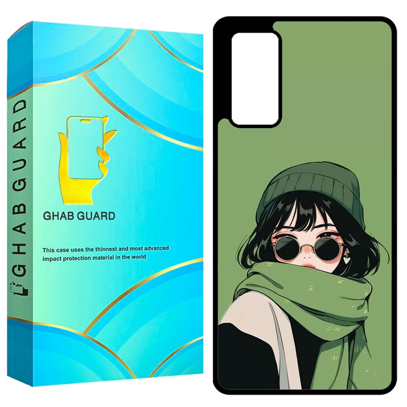 کاور قاب گارد طرح دختر مدل GCHPS20U مناسب برای گوشی موبایل سامسونگ Galaxy S20 Ultra 4G / Galaxy S20 Ultra 5G    
