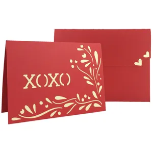 کارت دست ساز هدهد طرح xoxo کدV11
