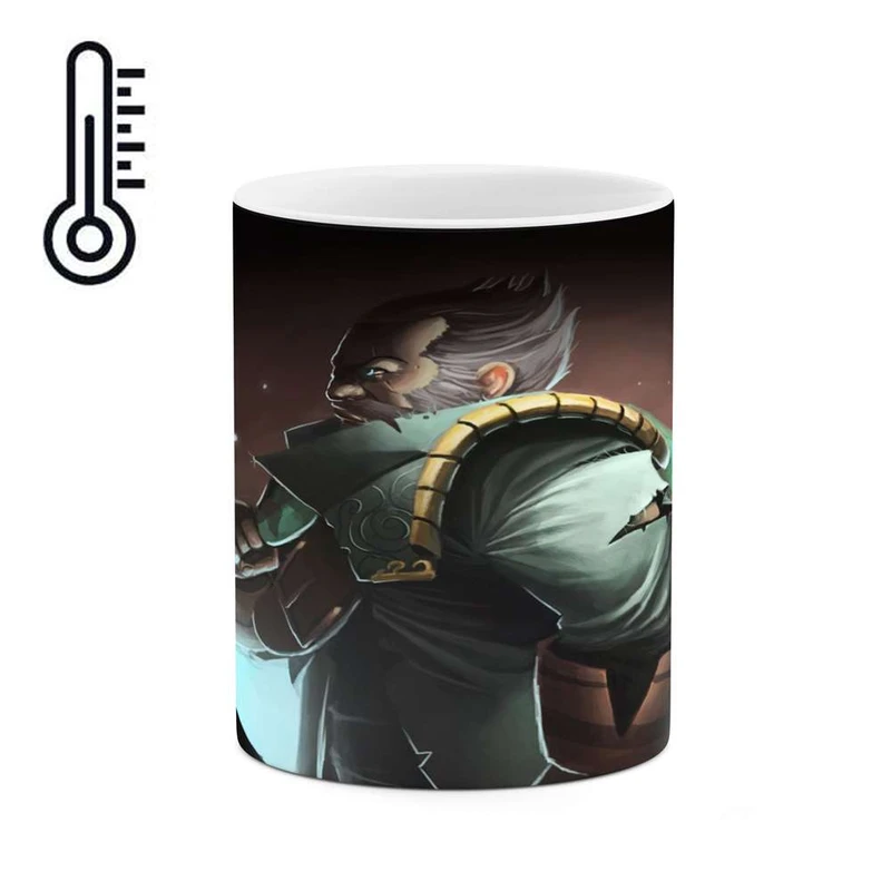 ماگ حرارتی کاکتی مدل انیمه کد mgh17197