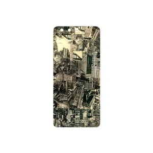 MAHOOT Collage of Skyscraper Cover Sticker for Huawei P10