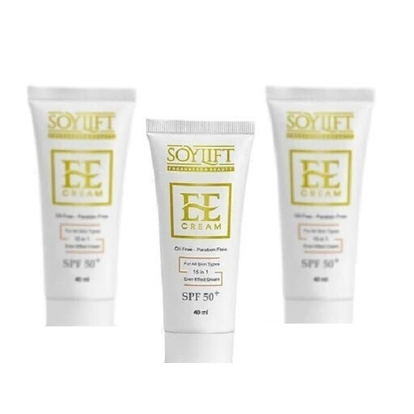 کرم ضد آفتاب رنگی سویلیفت SPF 50 مدل 15کاره محافظ UVA ،UVB مناسب برای انواع پوست حجم 40 میلیلیتر