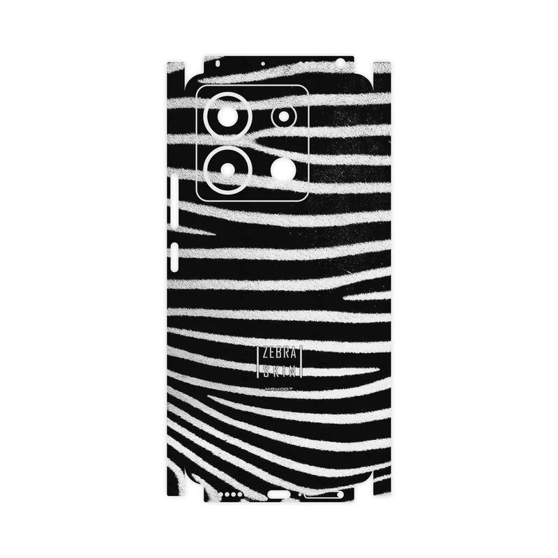 برچسب پوششی ماهوت مدل Zebra Skin-FullSkin مناسب برای گوشی موبایل شیائومی Redmi Note 13 Pro 5G