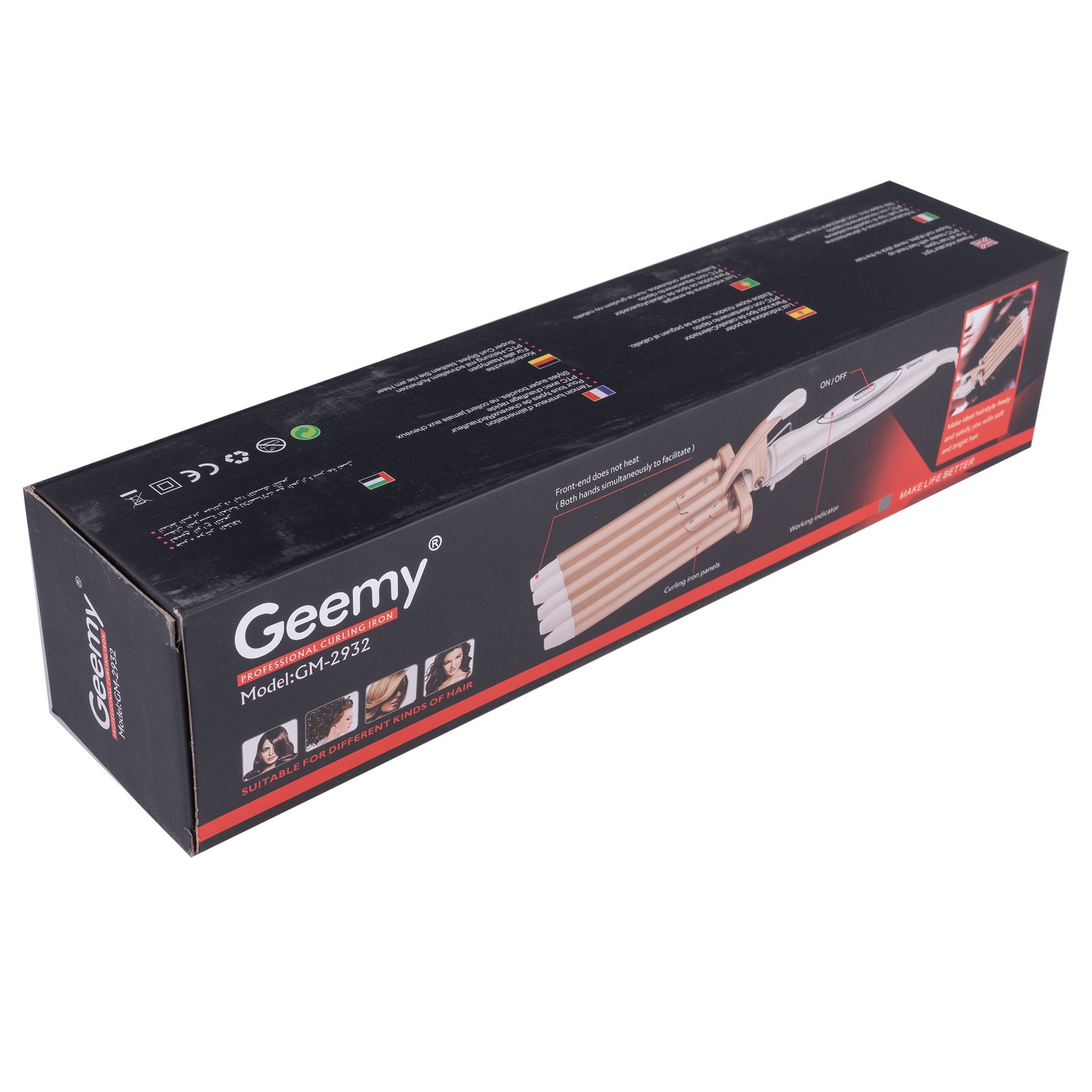 فر کننده و حالت دهنده مو جیمی مدل GM-2932 -  - 2