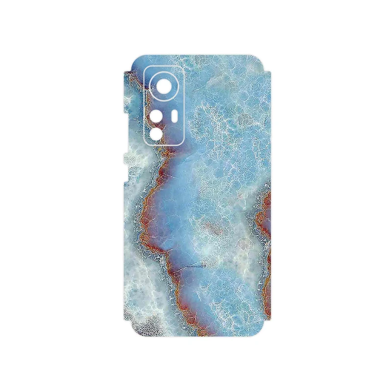 برچسب پوششی ماهوت مدل Blue_Ocean_Marble مناسب برای گوشی موبایل شیائومی 12X