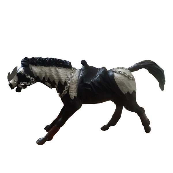 فیگور پاپو مدل اسب نظامی