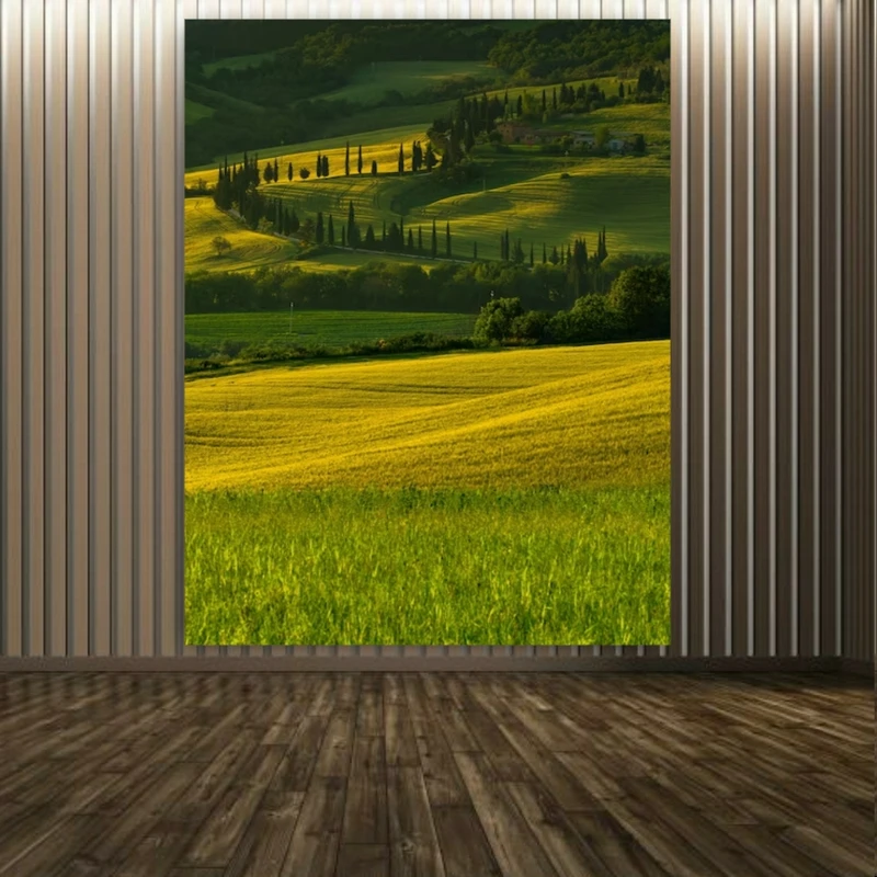 پوستر پارچه ای طرح طبیعت مدل اولسبلانگاه شمال کد PP2589