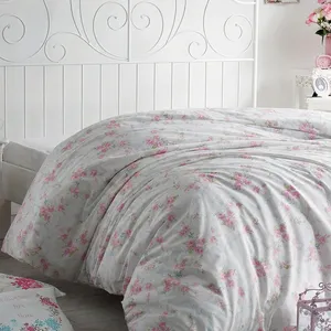 روکش لحاف پنبه انگلیش هوم مدل Essential Roses دو نفره سایز 220x200 سانتی‌متر