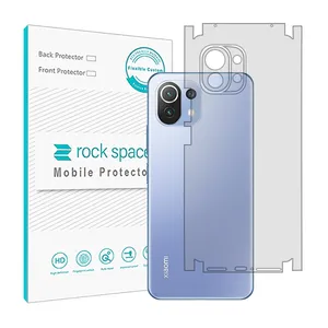 Transparent Rockspace HyGEL back cover suitable for Xiaomi Mi 11 Lite 4G mobile phone