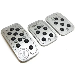 روکش پدال تزیینی خودرو چیکال مدل آرسی کد P-2035 بسته 3 عددی