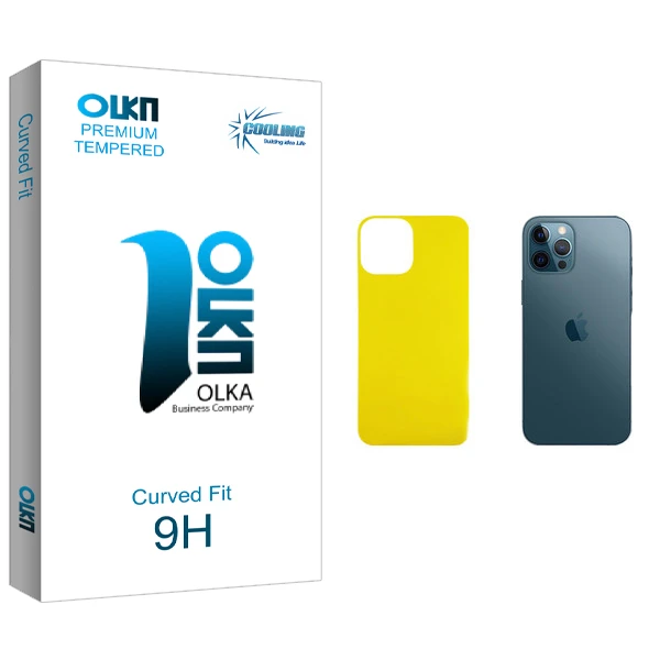 محافظ پشت گوشی کولینگ مدل Olka glass مناسب برای گوشی موبایل اپل iPhone 12 Pro Max