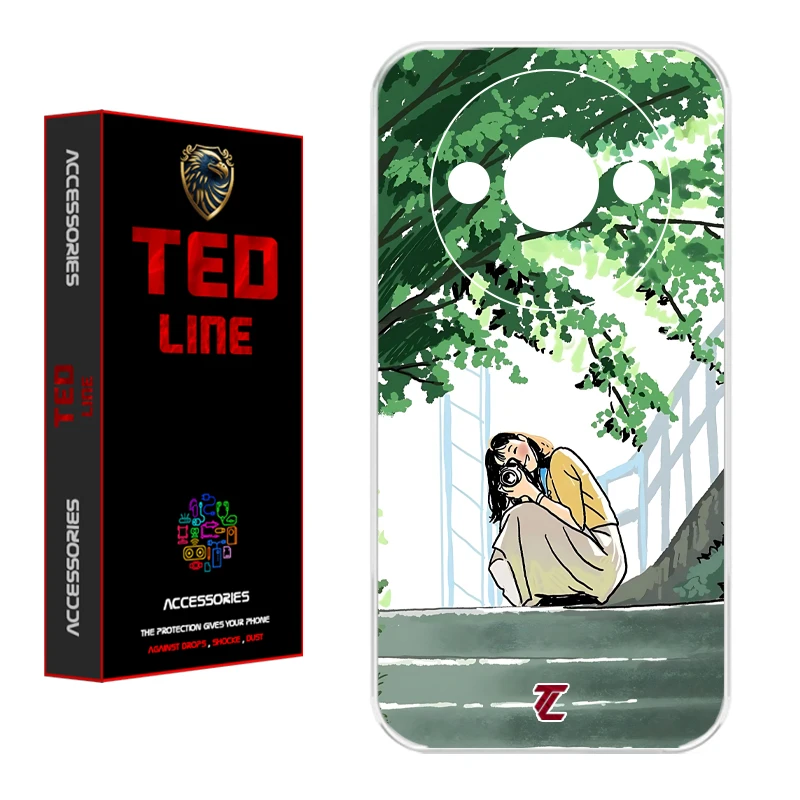 کاور تدلاین طرح دختر عکاس کد 1206 مناسب برای گوشی موبایل شیائومی Redmi A3