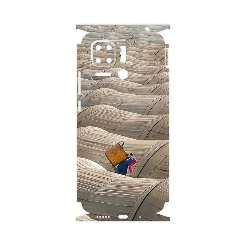 برچسب پوششی ماهوت مدل Strawberry Greenhouses-FullSkin مناسب برای گوشی موبایل شیائومی Redmi 10 Power