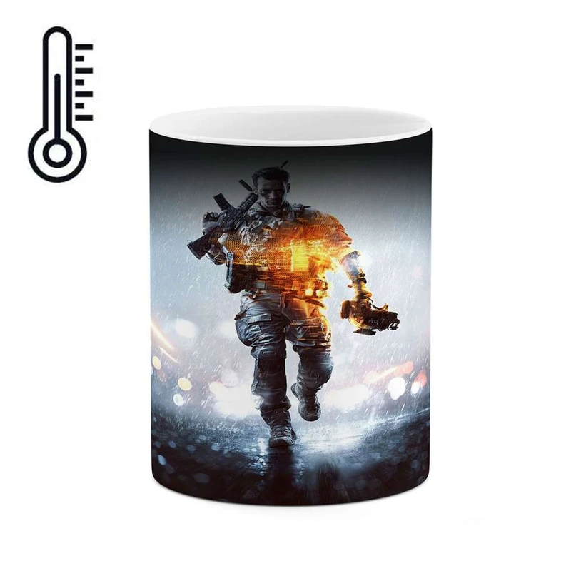 ماگ حرارتی کاکتی مدل Battlefield کد mgh10993