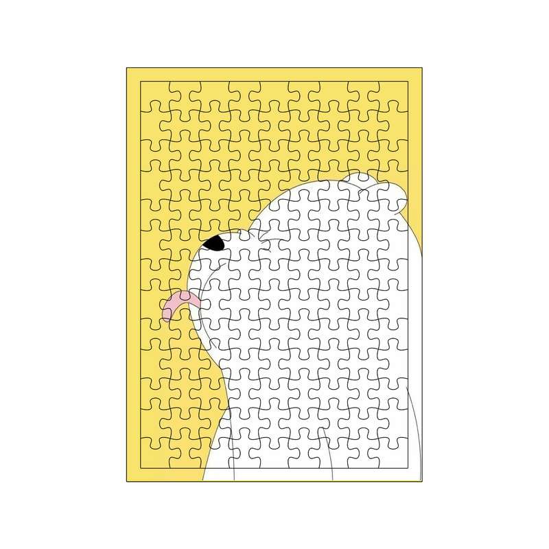 پازل 117 تکه مدل خرس کد 1798